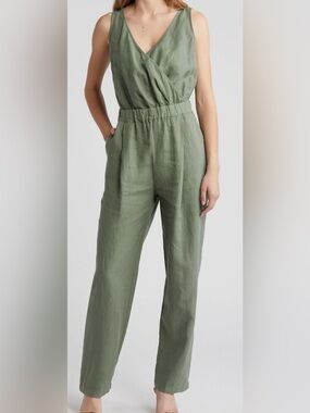 Nation LTD Kiara Sleeveless Linen Jumpsuit